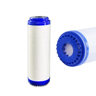 10 ιντσών 20 ιντσών 3 σταδίων UDF Granule Activated Carbon Filter Element για σύστημα αντίστροφης όσμωσης