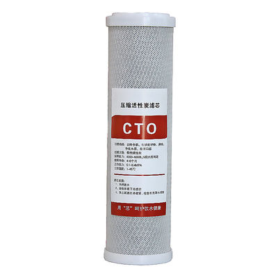 6 StagePP UDF CTO RO T33 Φίλτρο για σφράγιση NBR Coconut Shell Activated Carbon Block