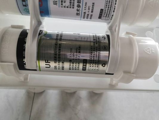 Οικιακή κουζίνα 5 σταδίων UF Ultrafiltration καθαριστικό νερού εντός των απαιτήσεων του πελάτη
