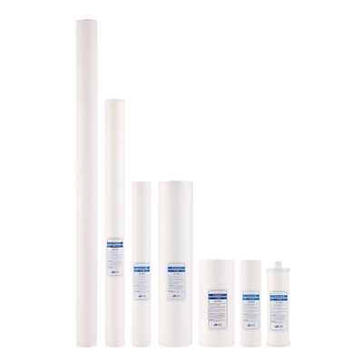 10/20/30/40 Inch Meltblown PP Cotton Filter Equipment με 1-100um λεπτότητα φίλτρου