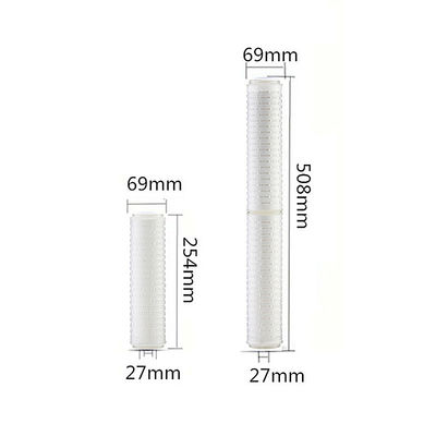 0.22 Μικρομικρονικό υδροφοβικό PTFE φίλτρο με μεμβράνη για υγρό ισχυρής καυστικότητας