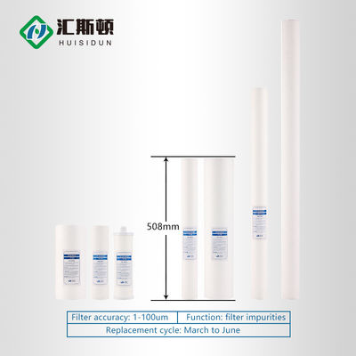 2022 Στυλ Melt Blown PP Filter Cartridge για OEM Δυνατότητα 200G 10 ίντσες 20 ίντσες 40 ίντσες