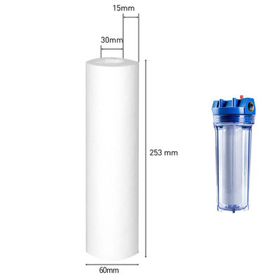 20 ιντσών φίλτρο επιστροφής με μεμβράνη PTFE για καθαρισμό πόσιμου νερού