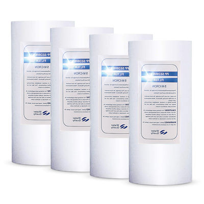 1KG PP Sediment Jumbo 10 ιντσών 1 Micron Melt Blown Filter Cartridge για οικιακές ανάγκες