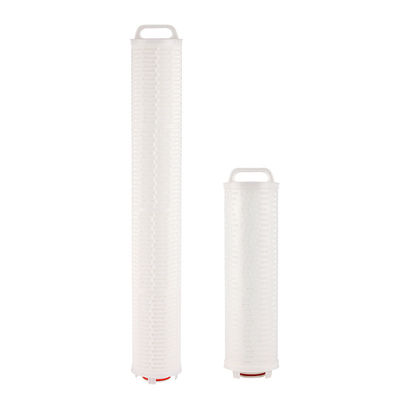 Πολυπροπυλένιο PES 0,5 μm Sterilize Pleated Filter Cartridge 10 ιντσών