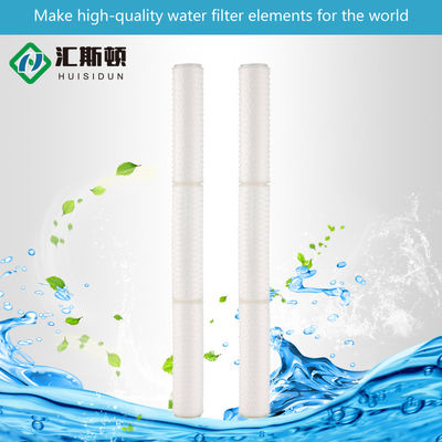 Πολυπροπυλένιο PES 0,5 μm Sterilize Pleated Filter Cartridge 10 ιντσών