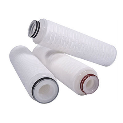 0.22 0,45 μικρών 10 ιντσών Spear Asymmetric Industrial PES Membrane Cartridge Micro Filter για τελικό φιλτράρισμα εμφιαλωμένου νερού