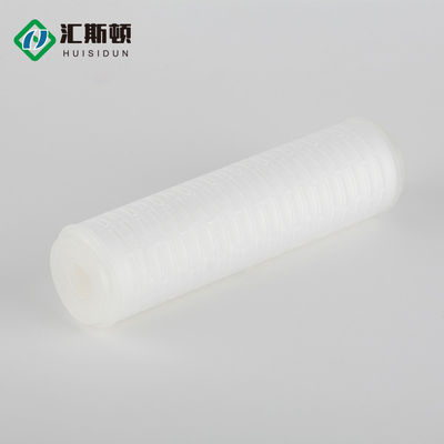 0.22 0,45 μικρών 10 ιντσών Spear Asymmetric Industrial PES Membrane Cartridge Micro Filter για τελικό φιλτράρισμα εμφιαλωμένου νερού