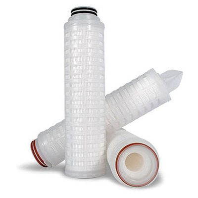 20 ιντσών πολυπροπυλένιο PES Micron Pleated Filter Cartridge για διήθηση νερού / ποτών