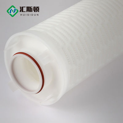 40 ιντσών Βιομηχανικό φίλτρο PTFE PES μικροπορώδες αναδιπλούμενο για διήθηση νερού υψηλής ροής