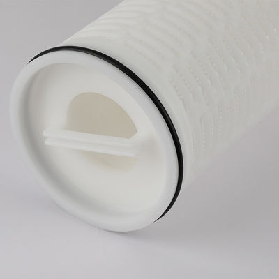 40 ιντσών Βιομηχανικό φίλτρο PTFE PES μικροπορώδες αναδιπλούμενο για διήθηση νερού υψηλής ροής