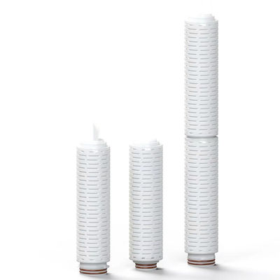 0.22 Micron Hydrophobic Micro Pleated Filter Cartridge για μικροφίλτρα ποτών μπύρας