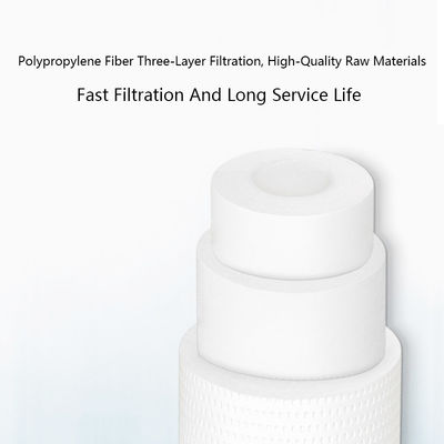 40 ιντσών 5 μικρών PP Melt Blown Filter Cartridge για σύστημα καθαρισμού σκληρού νερού