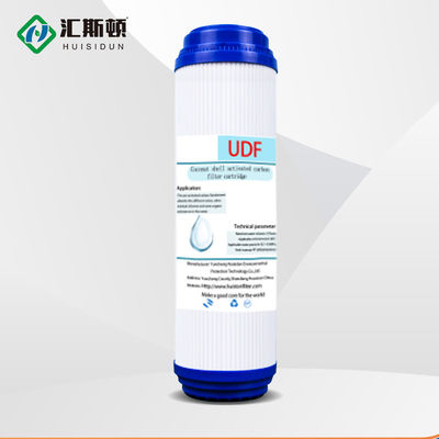 10 ιντσών UDF Activated Carbon Filter Cartridge Αντικατάσταση για οικιακό φίλτρο νερού