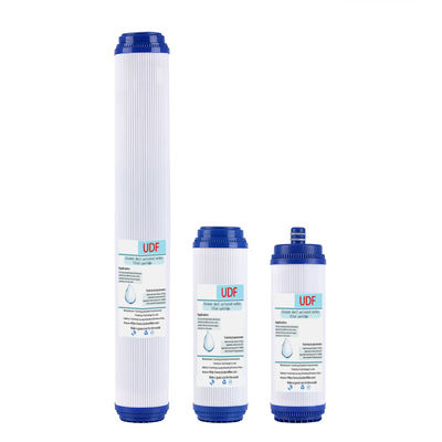 GAC Udf Carbon Filter Cartridge για 20 ιντσών σύστημα αντίστροφης όσμωσης RO αφαιρεί βακτήρια
