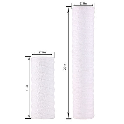 PP Sediment Jumbo 10 20 ιντσών Φίλτρο χορδών για το σπίτι φίλτρου Κεντρικά εξαρτήματα κινητήρα