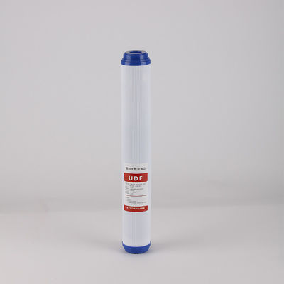 10 ιντσών 20 ιντσών 3 σταδίων UDF Granule Activated Carbon Filter Element για σύστημα αντίστροφης όσμωσης