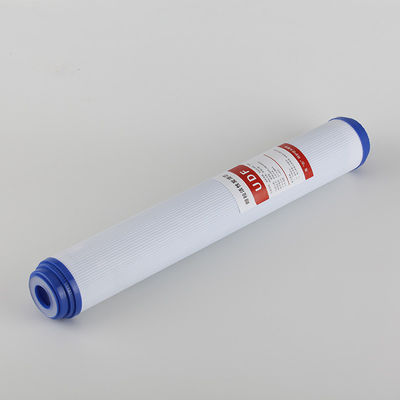 20 ιντσών UDF Coconut Shell Activated Carbon Filter Core για εμπορικό καθαριστικό νερού