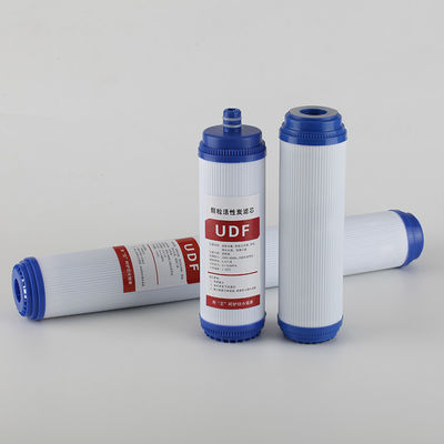 20 ιντσών UDF Coconut Shell Activated Carbon Filter Core για εμπορικό καθαριστικό νερού