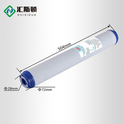 20 ιντσών UDF GAC Granular Activated Carbon Filter Cartridge με διάρκεια ζωής 12-24 μηνών