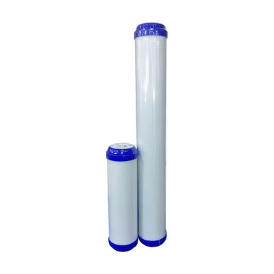 20 ιντσών UDF GAC Granular Activated Carbon Filter Cartridge με διάρκεια ζωής 12-24 μηνών