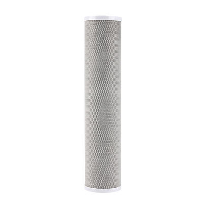 252mm 70mm CTO συμπιεσμένο συντρίμμισμα ενεργοποιημένο άνθρακα φίλτρο νερού φυσίγγιο για φίλτρο