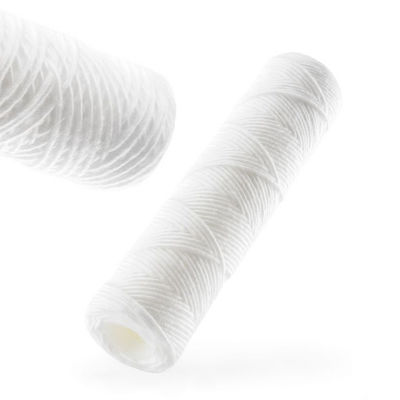 20 ιντσών PP String Wound Filter Cartridge για βιομηχανικό φίλτρο ιξώδους υγρού σιρόπι