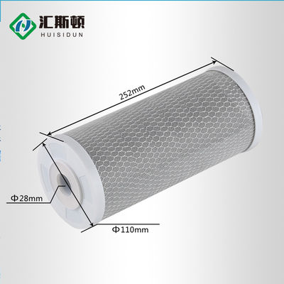 10*4,5 σε CTO Active Carbon Filter Cartridge για καθαριστικό νερού στην εξόρυξη ενέργειας