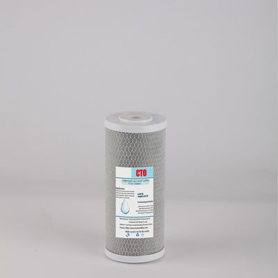 10*4,5 σε CTO Active Carbon Filter Cartridge για καθαριστικό νερού στην εξόρυξη ενέργειας