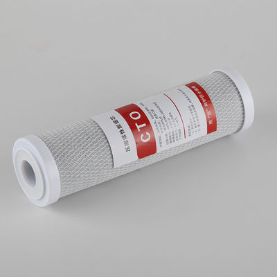 Ιδιωτικό καλούπι 20 ιντσών CTO Block Carbon Water Filter Cartridge για προ-φιλτράρισμα νερού