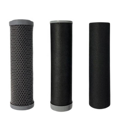 Οικιακή προ- φιλτράρισμα 10 ιντσών CTO Carbon Filter Cartridge για φιλτράρισμα νερού