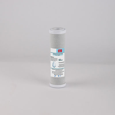 Απομακρύνετε τις οσμές από το νερό με 10" 20" Coconut Shell Cto Carbon Block Filter Cartridge