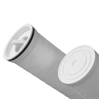 0.2 Um PTFE Θερμική σύνδεση PP Μεγάλη ροή αναδιπλούμενο φίλτρο νερού φυσίγγιο