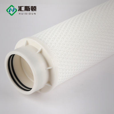 0.2 Um PTFE Θερμική σύνδεση PP Μεγάλη ροή αναδιπλούμενο φίλτρο νερού φυσίγγιο