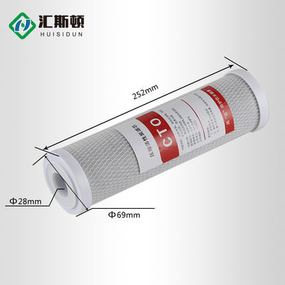 20 ιντσών * 2,5 ιντσών Carbon Filter Cartridge για ολόκληρο το σύστημα φίλτρου νερού 1 2 3,5kg