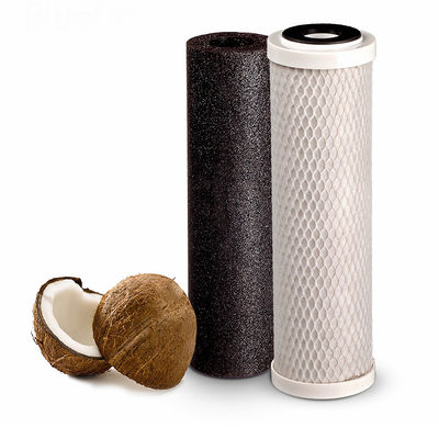 10 ιντσών Coconut Shell ενεργοποιημένο φίλτρο άνθρακα φυσίγγιο από Huiston για προ φίλτρο