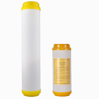 Οικιακή επεξεργασία νερού 10 ιντσών Resin Filter Cartridge για πλήρη οικιακή αντίστροφη όσμωση