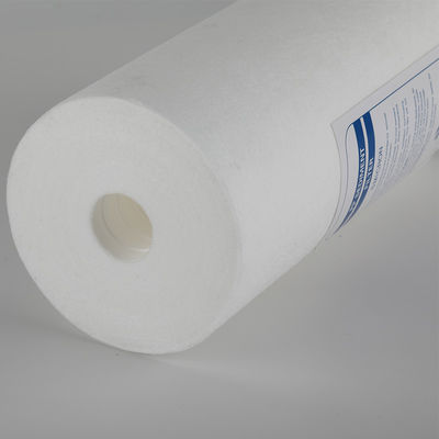 20 ιντσών 30 ιντσών 40 ιντσών PP Melt Blown Filter Cartridge για επεξεργασία νερού