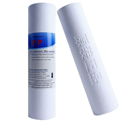 20 ιντσών 30 ιντσών 40 ιντσών PP Melt Blown Filter Cartridge για επεξεργασία νερού
